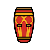 long-drum Emoji openmoji