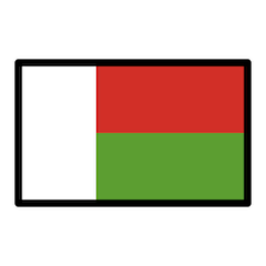 🇲🇬 Flag: Madagascar Emoji in Openmoji