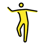man-dancing Emoji openmoji