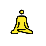 man-in-lotus-position Emoji openmoji