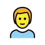 man Emoji openmoji