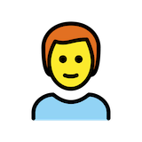 man-red-haired Emoji openmoji