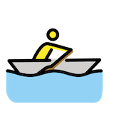 man-rowing-boat Emoji openmoji
