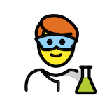 man-scientist Emoji openmoji