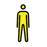 man-standing Emoji openmoji