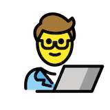 man-technologist Emoji openmoji