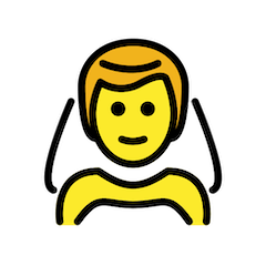 Man With Veil Emoji in Openmoji
