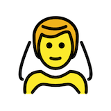 man-with-veil Emoji openmoji