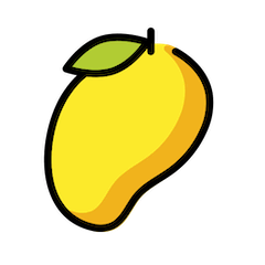 🥭 Mango Emoji in Openmoji