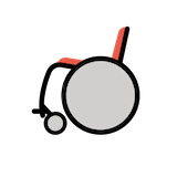 manual-wheelchair Emoji openmoji
