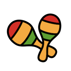 Maracas on Openmoji