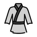martial-arts-uniform Emoji openmoji