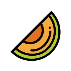 Melon Emoji in Openmoji