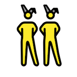 men-with-bunny-ears Emoji openmoji