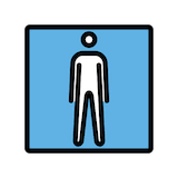 mens-room Emoji openmoji