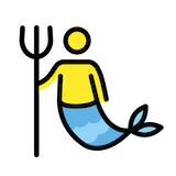 merman Emoji openmoji