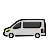 minibus Emoji openmoji