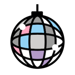 🪩 Mirror Ball Emoji in Openmoji