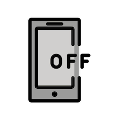 Mobile Phone Off Emoji in Openmoji
