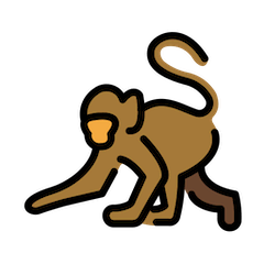 Macaco Emoji Openmoji