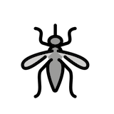 mosquito Emoji openmoji