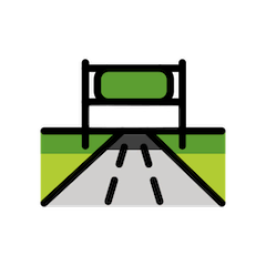 🛣️ Motorway Emoji in Openmoji