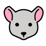 mouse-face Emoji openmoji