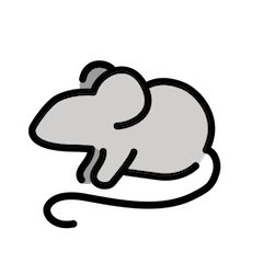 Мышь Эмодзи в Openmoji