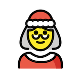 mrs-claus Emoji openmoji