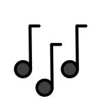 musical-notes Emoji openmoji
