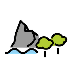 National Park Emoji in Openmoji