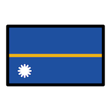 nauru Emoji openmoji