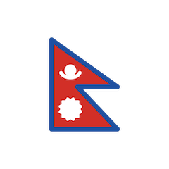 🇳🇵 Flag: Nepal Emoji in Openmoji