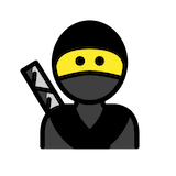 ninja Emoji openmoji
