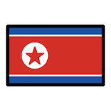 north-korea Emoji openmoji