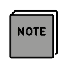 📓 Notebook Emoji in Openmoji