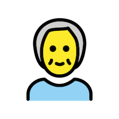 Older Person Emoji in Openmoji