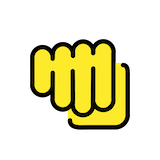 oncoming-fist Emoji openmoji