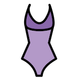 one-piece-swimsuit Emoji openmoji