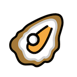 oyster Emoji openmoji