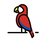 parrot Emoji openmoji