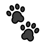 paw-prints Emoji openmoji