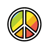 peace-symbol Emoji openmoji