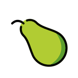 pear Emoji openmoji