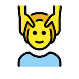 person-getting-massage Emoji openmoji
