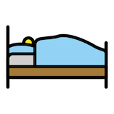 person-in-bed Emoji openmoji