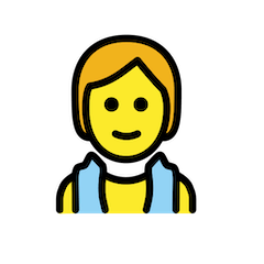 Persona en una sauna Emoji Openmoji