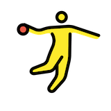 person-playing-handball Emoji openmoji