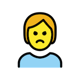 person-pouting Emoji openmoji