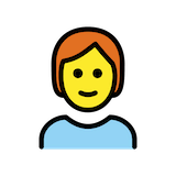 person-red-hair Emoji openmoji